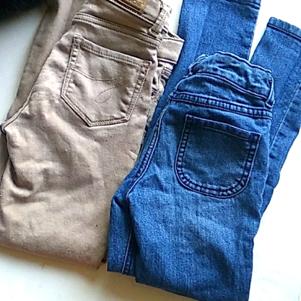 girls bundle of Jean's size 6